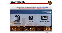 Desktop Screenshot of bidbaltimore.com